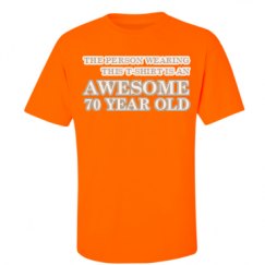 Unisex Ultra Cotton Safety Neon Crewneck Tee