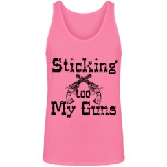 Unisex Jersey Neon Tank Top