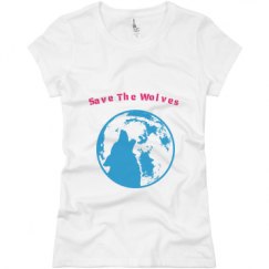 Ladies Slim Fit Basic Promo Jersey Tee