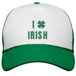 I Heart Irish St. Patricks Hat