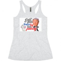 Ladies Slim Fit Super Soft Racerback Triblend Tank