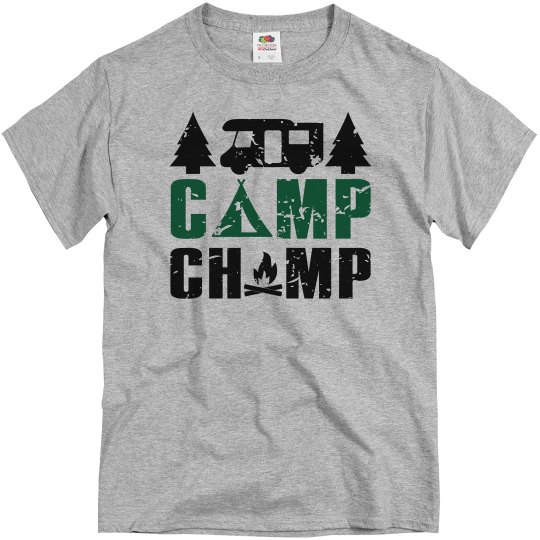 Camp Champ Adult Unisex Basic Tee Camp Champ Adult Unisex Basic Tee