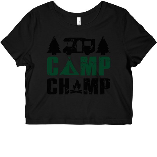 Camp Champ Cropped Tee Camp Champ Cropped Tee
