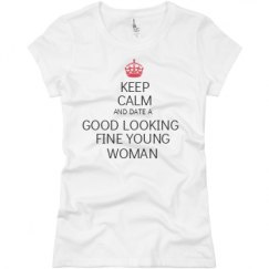 Ladies Slim Fit Basic Promo Jersey Tee