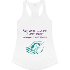 Ladies Slim Fit Racerback Tank Top