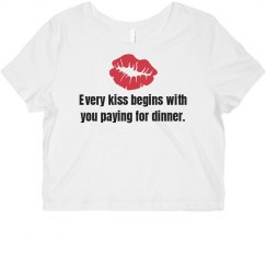 Every kiss begins with