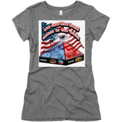 Ladies Slim Fit Super Soft Triblend Tee