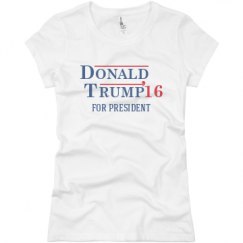 Ladies Slim Fit Basic Promo Jersey Tee