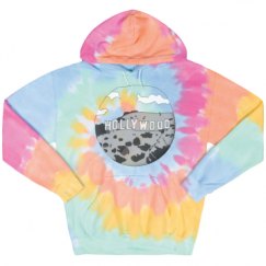 Unisex Tie-Dye Fleece Hoodie