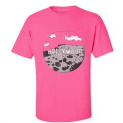 Unisex Ultra Cotton Safety Neon Crewneck Tee