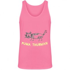 Unisex Jersey Neon Tank Top