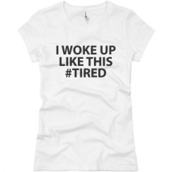 Ladies Slim Fit Basic Promo Jersey Tee