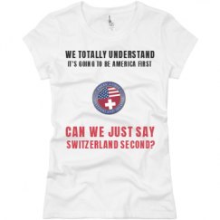 Ladies Slim Fit Basic Promo Jersey Tee