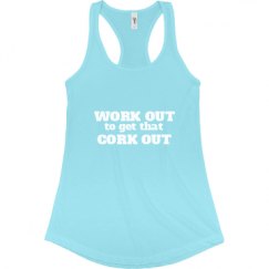 Ladies Slim Fit Racerback Tank Top