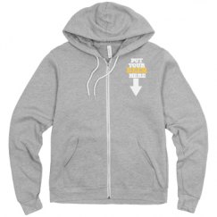 Unisex Fleece Full Zip Midweight Hoodie