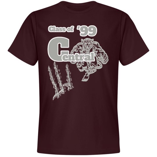 Central Class of '99 Millennial Maroon Central Class of '99 Millennial Maroon