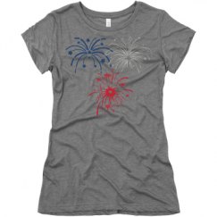 Ladies Slim Fit Super Soft Triblend Tee