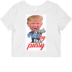 Ladies Slim Fit Crop Top Tee