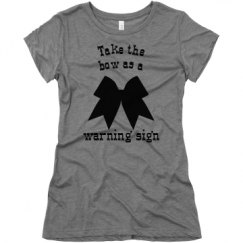 Ladies Slim Fit Super Soft Triblend Tee