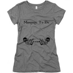 Ladies Slim Fit Super Soft Triblend Tee