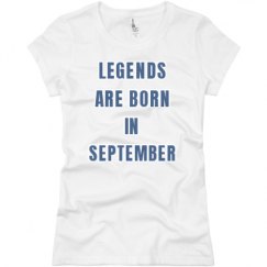 Ladies Slim Fit Basic Promo Jersey Tee