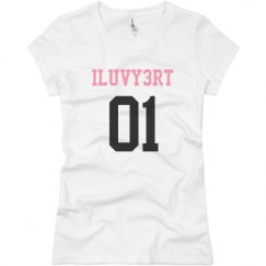 Ladies Slim Fit Basic Promo Jersey Tee