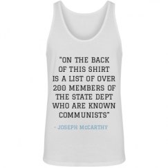 Unisex Jersey Tank Top