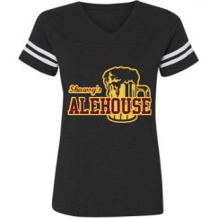 Ladies Relaxed Fit Vintage Sports Tee