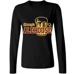 Ladies Relaxed Fit Basic Long Sleeve Tee