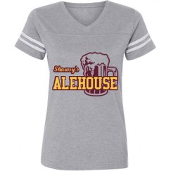 Ladies Relaxed Fit Vintage Sports Tee