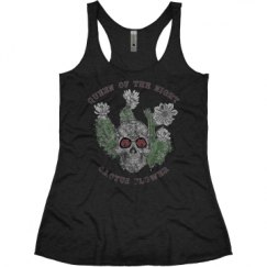 Ladies Slim Fit Super Soft Racerback Triblend Tank