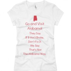 Ladies Slim Fit Basic Promo Jersey Tee