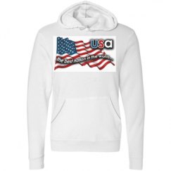 Unisex Fleece Pullover Midweight Hoodie