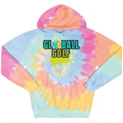 Unisex Tie-Dye Fleece Hoodie