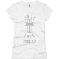 Ladies Slim Fit Basic Promo Jersey Tee