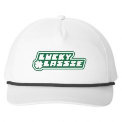 Snapback Five-Panel Rope Hat