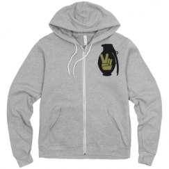 Unisex Fleece Full Zip Midweight Hoodie