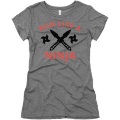 Ladies Slim Fit Super Soft Triblend Tee