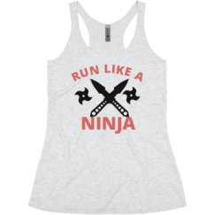 Ladies Slim Fit Super Soft Racerback Triblend Tank