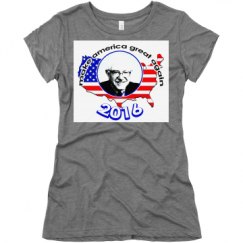 Ladies Slim Fit Super Soft Triblend Tee