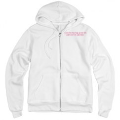 Unisex Fleece Full Zip Midweight Hoodie
