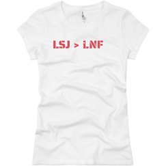 Ladies Slim Fit Basic Promo Jersey Tee