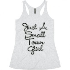 Ladies Slim Fit Super Soft Racerback Triblend Tank