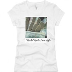 Ladies Slim Fit Basic Promo Jersey Tee