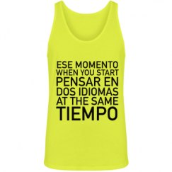 Unisex Jersey Neon Tank Top