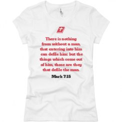 Ladies Slim Fit Basic Promo Jersey Tee