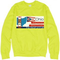 Unisex Neon Crewneck Sweatshirt