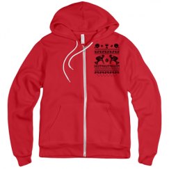Unisex Fleece Full Zip Midweight Hoodie