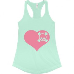 Ladies Slim Fit Racerback Tank Top