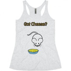 Ladies Slim Fit Super Soft Racerback Triblend Tank